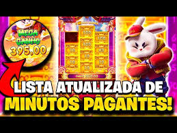 quais os horários que o fortune rabbit paga